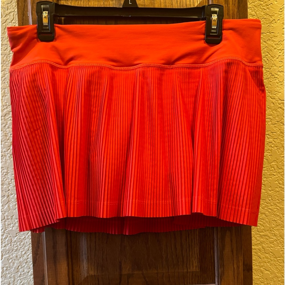lululemon athletica Red Mini Skirt